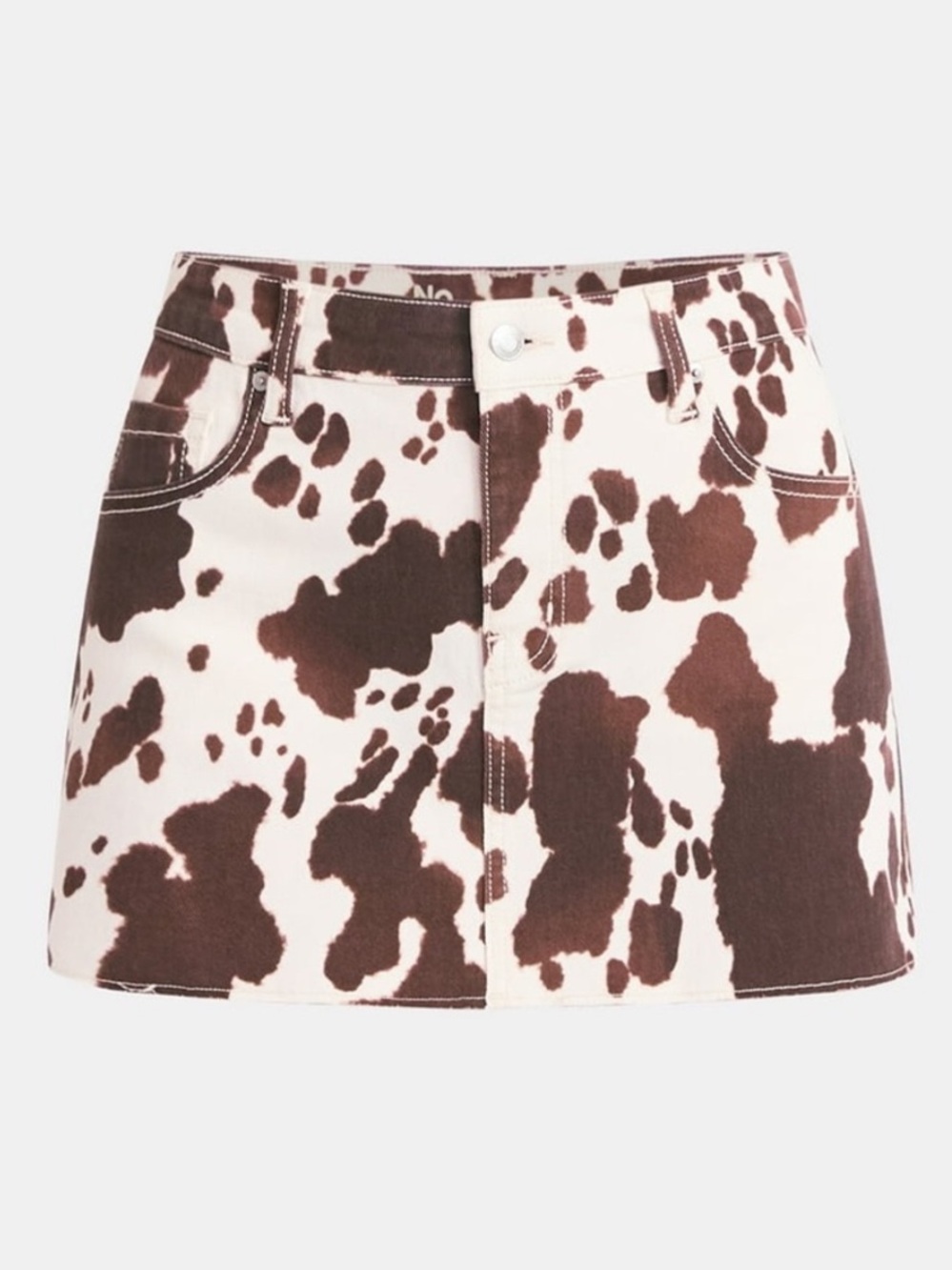Mooooo Mini Skirt